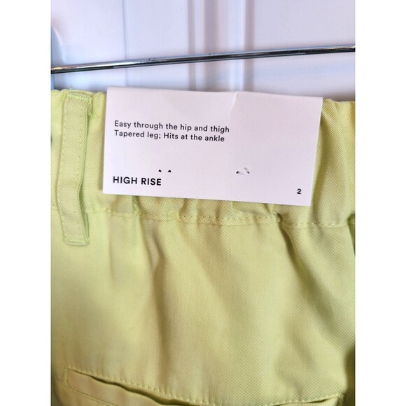 NWT Ann Taylor Cargo Pants Size 2 High Rise Ankle Length - Picture 6 of 7